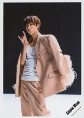 【中古】生写真(ジャニーズ) Snow Man/阿部亮平/膝上/シングル「タペストリー / W」MV＆ジャケ写オフショット/公式生写真