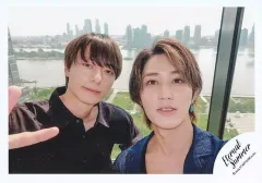 【中古】生写真(STARTO) HiHi Jets/橋本涼・作間龍斗/横型・バストアップ/New York Photo Diary “Eternal Summer”オリジナルフォト/公式生写真