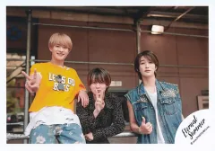 【中古】生写真(STARTO) HiHi Jets・美 少年/井上瑞稀・橋本涼・浮所飛貴/横型・上半身/New York Photo Diary “Eternal Summer”オリジナルフォト/公式生写真