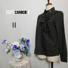 ナラカミーチェ　極上美品　ストレッチ有　巻きスカート　1つボタン　黒色系 ナラカミーチェ 極上美品 ストレッチ有 巻きスカート 1つボタン 黒色系