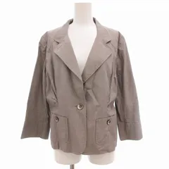 スキャパ SCAPA ジャケット テーラード シングル 背抜き 1B グレー /OU ■MA