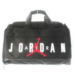 ナイキ NIKE Jordan Velocity ジョーダン ベロシティ ダッフルバッグ ボストンバッグ 2way ショルダーバッグ ナイロン ロゴ 1 黒 ブラック /CK18 ■GY18