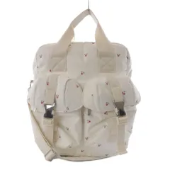 レスポートサック LesportSAC Megumi Kanzaki PUFFY 2WAY BAG ハミングリップス トートバッグ ショルダーバッグ 斜め掛け ナイロン ホワイト /YO13