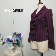 ナラカミーチェ 極上美品 ストレッチ有 巻きスカート 1つボタン 黒色系