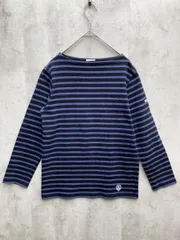 ORCIVAL オーシバル ボーダー 長袖 Tシャツ/黒ｘ青 ■◇レディース