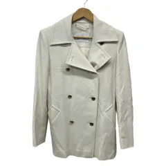 Max Mara(マックスマーラ) コート サイズ42 M レディース - アイボリー 長袖/春/秋