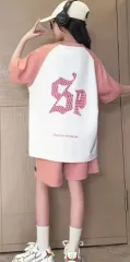 (未開封新品) 夏 ピンク 半袖 トレーナー セット 女の子