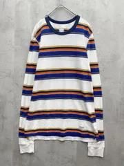 adidas アディダス Skateboarding 長袖 Tシャツ sizeM/白/黄/紺 ■◇メンズ