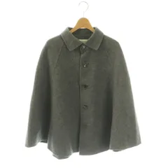 ギャルリーヴィー GALERIE VIE トゥモローランド カシミヤ ポンチョ 1 グレー /HK ■OS