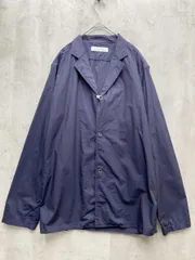 新品 green label relaxing グリーンレーベルリラクシング ユナイテッドアローズ 無地 長袖 シャツ sizeL/濃紺 ■◇◎メンズ