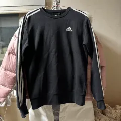 アディダス 3本線 ブラック スウェット Tシャツ