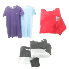 チャンピオン CHAMPION 他 5点セット おまとめ Tシャツ ワンピ トレーナー ロゴ チュール 140-160㎝ マルチカラー