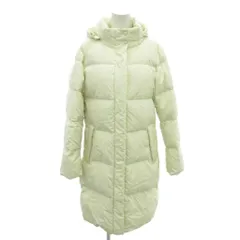 ユニクロ UNIQLO プレミアムダウンコート フード付き M 白 ホワイト /YJ ■GY61