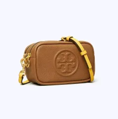 新) トリーバーチ ペリー ボンベ ミニバック (ムース)