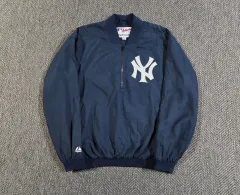マジェスティック Majestic ニューヨーク・ヤンキース ウォームアップ ジャケット