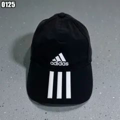アディダス ナイロン 3本線 ウール 帽子 ベースボールキャップ