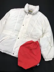 MONCLER モンクレール SMQH11 ダウン 長袖 コート sizeL/白 ◆■◎メンズ