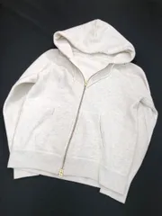 ORCIVAL オーシバル 霜降り 長袖 ジップアップ パーカー 白 ◇■レディース