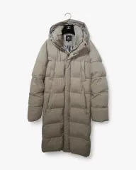 ユニセックス M BALLOP(バロップ) エアボール 충전 フード ロング ダウン カジュアル デイリー ファッション デート