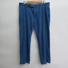 36 ポロ ラルフローレン ゴルフ ブルー コーデュロイ ズボン