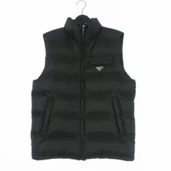 プラダ PRADA トライアルロゴ ダウンベスト 2024年製 48 ブラック 黒 SGJ191 R132 国内正規のサムネイル
