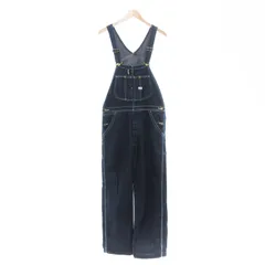 リー LEE デニム オーバーオール オールインワン ロゴ M インディゴブルー /JS