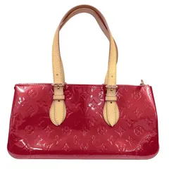 LOUIS VUITTON 極美品 ルイヴィトン ローズウッド アヴェニュー モノグラムヴェルニ ポムダムール M93507 ハンドバッグ エナメル レッド FL1037 ショルダーバッグ LV Aランク 中古 鑑定済 ヴィトンバッグ
