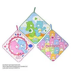 【新品・5営業日で発送】丸眞 ケアベア ベアーフレンズ ループタオル 3枚組 ハンドタオル (5545007300)【入数:10】