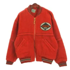 メンズメルローズ MEN'S MELROSE ボア ジャケット ブルゾン レッド 251128E アウターのサムネイル