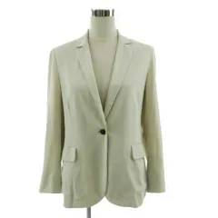 ポールスミス PAUL SMITH ジャケット テーラードカラー シングル 1B コットン混 アイボリー系 L