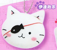 ねこねこ日本史 ぬいぐるみ マスコット 伊達政宗 沖田総司 3点セット