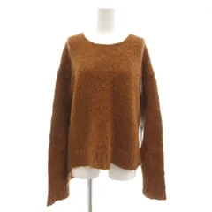 ケイビーエフ KBF アーバンリサーチ ニット セーター モヘヤ混 F 茶 ブラウン USOC19459S /AE ■YHS10