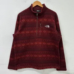 105 ザノースフェイス メンズ フリース ニット ハーフジップアップ フリース N3405