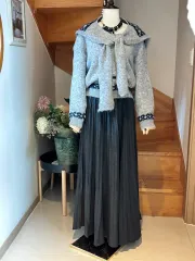 ケープセット ニット