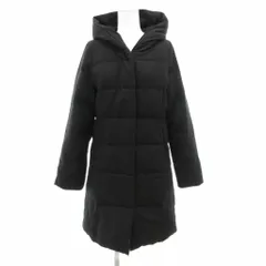 ユナイテッドアローズ A DAY IN THE LIFE UNITED ARROWS ダウンコート ロング フード 38 チャコールグレー /JS ■YHS16