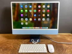 ［美品］Apple iMac 24インチ 2021 / Apple M1 / メモリ8GB / SSD 256GB / Windows 11 / Office 2024 / CJ667