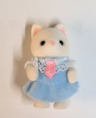 エポック社 シルバニアファミリー 赤ちゃんコレクション 赤ちゃんおしゃれヘアシリーズ シルクネコの赤ちゃんとあみおろしポニーテールウィッグ