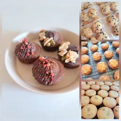 バレンタイン焼き菓子セット　7種　○●10日〜11日発送●○　手作りクッキー　フィナンシェ　ガレットブルトンヌ　サブレ　ブールドネージュ