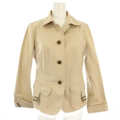 バーバリー ロンドン BURBERRY LONDON ステンカラージャケット ショートコート 40 ベージュ FCA61-350-42 /TK