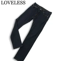 LOVELESS ラブレス 通年 ストレッチ★ スキニー デニム パンツ ジーンズ Sz.79 メンズ インディゴのサムネイル