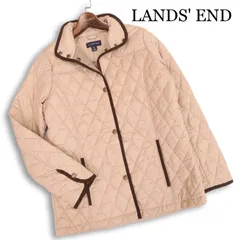 LANDS' END ランズエンド 秋冬 中綿♪ キルティング ジャケット Sz.M　レディースのサムネイル