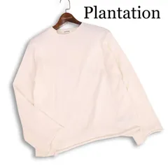 Plantation プランテーション 通年★ ストライプ デザイン ニット カットソー セーター Sz.M レディースのサムネイル