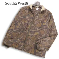 South2 West8 S2W8 サウスツーウエストエイト 秋冬 リアルツリー カモフラ★中綿 ナイロン ジャケット ブルゾン Sz.S メンズのサムネイル