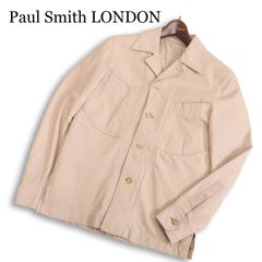 美品 大きいXL】Paul Smith テーラードジャケット カウレザー 本革 