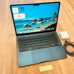 【動作確認済み】 MacBook air 13インチ 2022 アップル Apple M2 24GB 512GB 動画編集可能 カメラ内蔵 ノートPC ノートパソコン SSD搭載 macOSインストール済み 【4055】