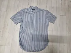 ポロ ストライプ 半袖 シャツ