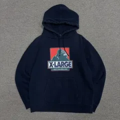 エックスラージ ビックロゴ フードTシャツ v1146