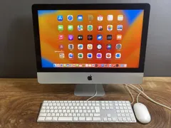 ［美品］Apple iMac 21.5インチ Retina 4K 2017/Core i5/メモリ8GB/SSD256GB/Windows 11/Office 2024/CJ679◎