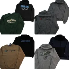 古着卸 まとめ売り チャンピオン Champion スウェット 8枚セット (メンズ S ) デッドストック フーディー 中古 古着 ND7219