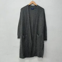 XS 新モデル ポロ ラルフローレン レディース カシミア ウール ロング カーディガン N3463